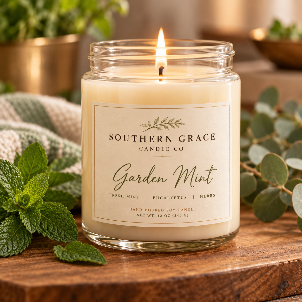 Garden Mint candle